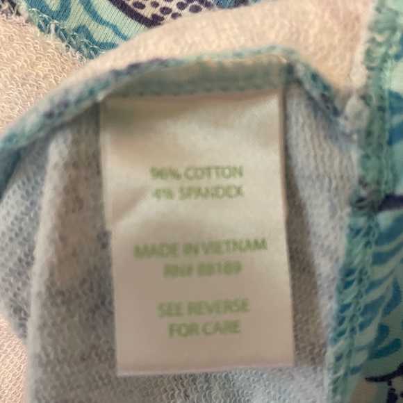 Lilly Pulitzer Cotton short dress size M.  In the Nice Tail print - Picture 4 of 6